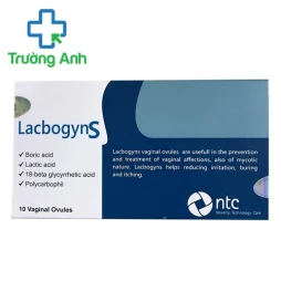 Lacbogyns - Hỗ trợ điều trị viêm nhiễm âm đạo hiệu quả
