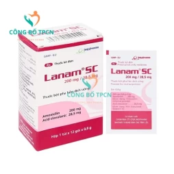 Lanam SC 200mg/ 28,5mg Imexpharm - Thuốc điều trị nhiễm khuẩn 