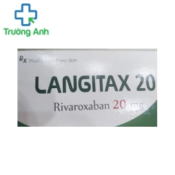 Langitax 20 - Thuốc phòng ngừa huyết khối tắc tĩnh mạch và đột quỵ