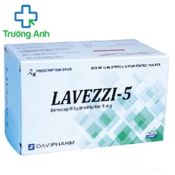 Lavezzi-5 - Thuốc điều trị tăng huyết áp, hỗ trợ điều trị suy tim của Davipharm