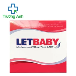 Letbaby Hataphar - Hỗ trợ giúp bổ sung và phòng ngừa thiếu canxi hiệu quả