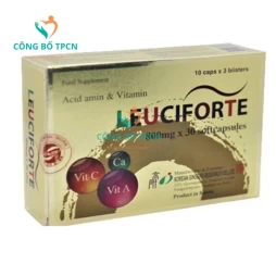 Leuciforte - Bổ sung Vitamin và khoáng chất giúp tăng cường sức khỏe