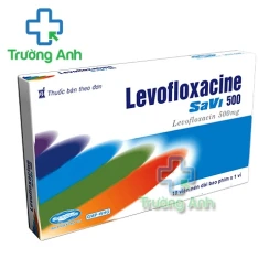 Levofloxacine SaVi 500 - Điều trị nhiễm trùng nhẹ, trung bình