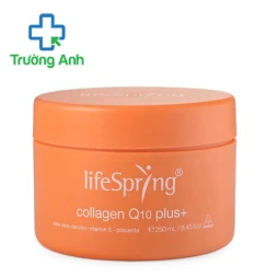 LifeSpring Collagen Q10 Plus+ 250ml - Kem nhau thai cừu giúp làm đẹp da