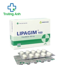Lipagim 160 Agimexpharm - Thuốc điều trị tăng lipid máu