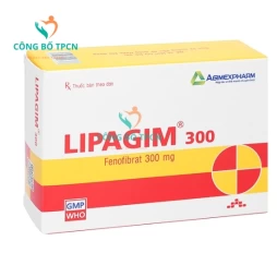 Lipagim 300 - Thuốc giúp hạ mỡ máu hiệu quả của Agimexpharm