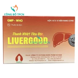 Thanh nhiệt tiêu độc Livergood Hà Nam - Viên uống giúp tăng cường chức năng gan 