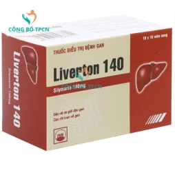 Liverton 140 Pymepharco - Thuốc điều trị bệnh gan hiệu quả