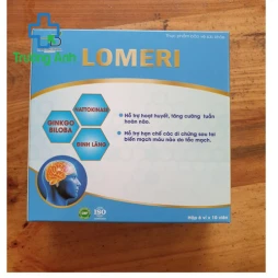 Lomeri - Hỗ trợ hoạt huyết, tăng cường tuần hoàn máu não