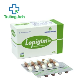 Lopigim 300 Agimexpharm - Thuốc điều trị tăng lipid máu hiệu quả
