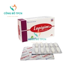 Lopigim 600 Agimexpharm - Thuốc điều trị tăng lipid máu hiệu quả