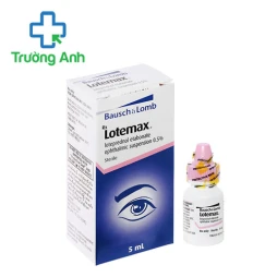 Lotemax 5mg/ml Bausch & Lomb - Dung dịch nhỏ mắt trị viêm giác mạc
