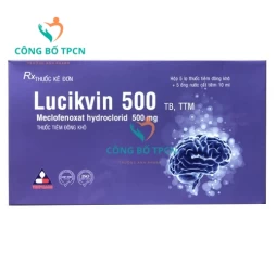 Lucikvin - Thuốc điều trị xơ vữa động mạch