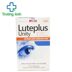 Luteplus Unity - Giúp giảm các triệu chứng khô mắt, mỏi mắt