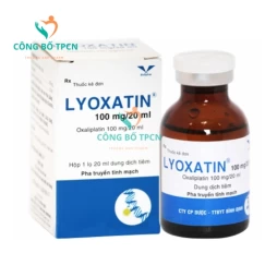 Lyoxatin 100mg/20ml Bidiphar - Điều trị ung thư đại tràng