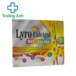 Lyro Calcigol Mk7 - Sữa non - Bổ sung canxi, vitamin, khoáng chất