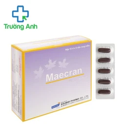 Maecran - Thuốc phòng ngừa chảy máu răng, mũi hiệu quả 