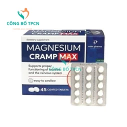 Magnesium Cramp Max - Giúp phòng chống co cơ, chuột rút hiệu quả