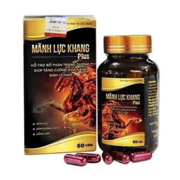 Mãnh lực khang Plus - Hỗ trợ bổ thận, tráng dương hiệu quả