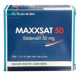 Maxxsat 50 - Thuốc trị rối loạn chức năng cương dương nam giới
