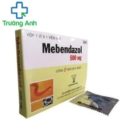 Mebendazol 500mg Armephaco - Thuốc tẩy giun hiệu quả 