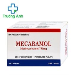Mecabamol 750mg Hataphar - Thuốc điều trị giảm triệu chứng xương khớp hiệu quả