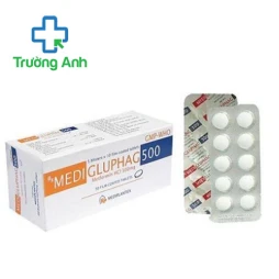 Medi Gluphag 500mg Mediplantex - Thuốc điều trị đái tháo đường