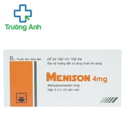 Menison 4mg Pymepharco - Thuốc kháng viêm của Việt Nam