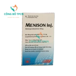 Menison inj 40mg Pymepharco - Thuốc chống viêm và giảm đau hiệu quả