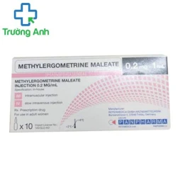 Methylergometrine Maleate 0.2mg/1ml - Thuốc cầm máu hiệu quả