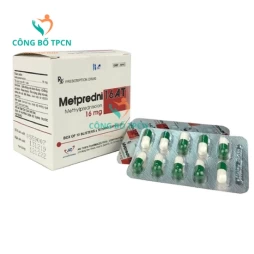 Metpredni 16 A.T - Thuốc kháng viêm và ức chế miễn dịch 