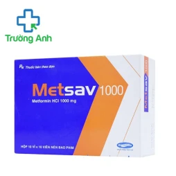 Metsav 1000 Savipharm - Thuốc điều trị đái tháo đường tuýp 2