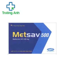 Metsav 500 Savipharm - Thuốc điều trị đái tháo đường
