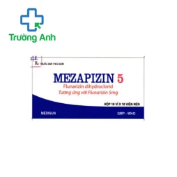Mezapizin 5 Medisun - Thuốc dự phòng đau nửa đầu hiệu quả
