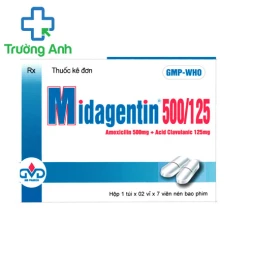 Midagentin 500/125mg MD Pharco - Thuốc điều trị nhiễm khuẩn
