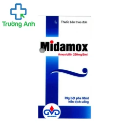 Midamox 250mg/ 5ml MD Pharco - Thuốc điều trị nhiễm đường hô hấp