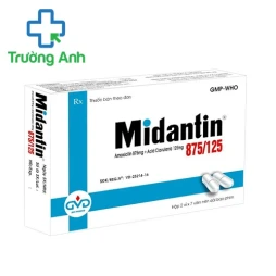 Midantin 875/125 MD Pharco - Thuốc điều trị nhiễm khuẩn hiệu quả