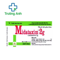 Midataxim 2g MD Pharco - Thuốc điều trị nhiễm khuẩn nặng