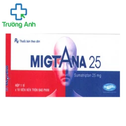 Migtana 25 Savipharm - Thuốc điều trị đau nửa đầu hiệu quả