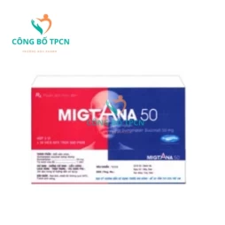 Migtana 50 Savipharm - Thuốc điều trị đau nửa đầu