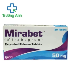 Mirabet 25mg - Thuốc điều trị hội chứng bàng quang tăng động