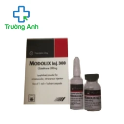 Modolix inj 300 Pymepharco - Thuốc giảm độc tính trên hệ thần kinh