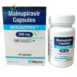 Molnatris 200mg (Molnupiravir) Mylan - Thuốc kháng virus hiệu quả của India