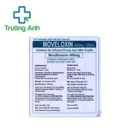 Moveloxin 400mg/250ml - Thuốc điều trị nhiễm khuẩn hiệu quả