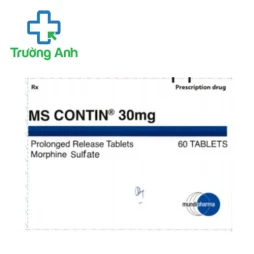 MS Contin 30mg Bar - Thuốc giảm đau sau phẫu thuật hiệu quả