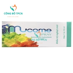 Mucome spray 1mg/ml CPC1HN - Giảm triệu chứng ngạt mũi, sổ mũi (10 hộp)