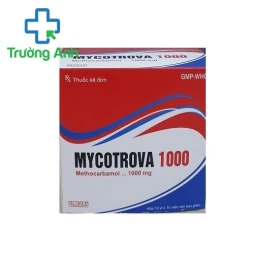 Mycotrova 1000 - Thuốc điều trị đau lưng cấp tính, đau do gãy xương của Medisun