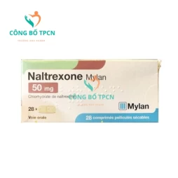 Naltrexone Mylan 50mg - Thuốc điều trị nghiện rượu hiệu quả