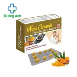 NANO CURCUMIN PARIS - Hỗ trợ làm giảm viêm loét dạ dày
