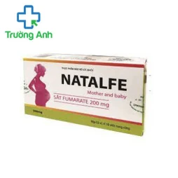 Natalfe - Bổ sung sắt, acid folic và vitamin C cho cơ thể